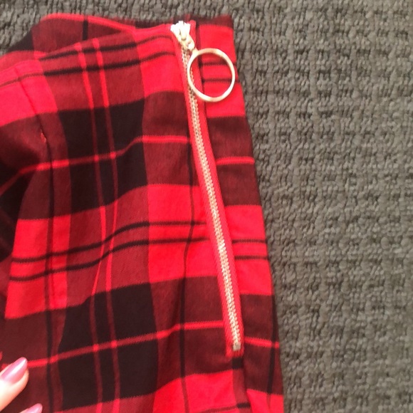 Valley girl checkered pants red - Picture 4 of 5